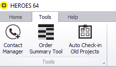 Tools Tab